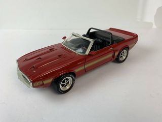Ertl American Muscle 1:18 Die Cast 1969 Shelby Gt - 500 Red Collectors Edition