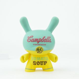 Kidrobot Andy Warhol Dunny Series 2 3 - Inch Mini - Figure - Tomato Soup