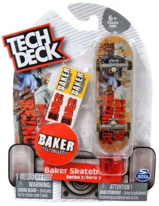 Tech Deck Series 7 Baker Skateboards 96mm Mini Skateboard