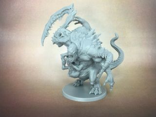 Maw,  Horror From The Ashes Hate Cmon Miniature Ad&d Frostgrave Lovecraft Demon