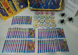 Milton Bradley GOOSEBUMPS SHRIEKS AND SPIDERS Board Game 1995 Complete 4