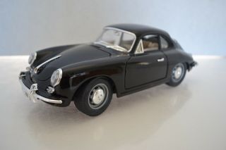 Burago 1:18 Porsche 356 B Coupe 1961 In Black Cod.  3021 Box.
