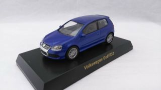Kyosho 1/64 Volkswagen Golf R32 Diecast Model Car Free/shipping From/japan