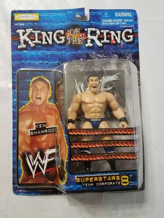 1999 Wwf Wwe Wrestling King Of The Ring Superstars 8 Ken Shamrock Action Figure