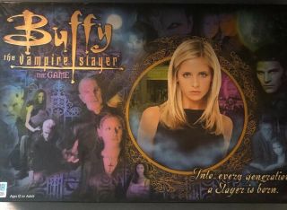 Buffy The Vampire Slayer: The Board Game,  2000,  Hasbro Milton Bradley - Complete