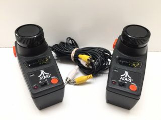2 Atari Game Paddle Controller Plug And Play Tv Games Jakks Pacific