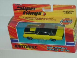 Matchbox King K - 202 1970 Chevrolet Chevelle Ss 454