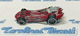 Rare Vhtf Hot Wheels Acceleracers Metal Maniacs (red) " Power Bomb "