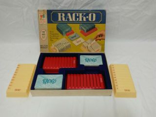 Vintage RACKO Card Game By Milton Bradley RACK - O 1961 - Complete 3
