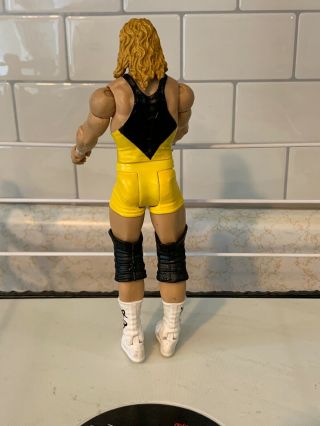 2011 WWF WWE Mattel Mr Perfect Curt Hennig Basic Wrestling Figure Yellow WCW NWO 3
