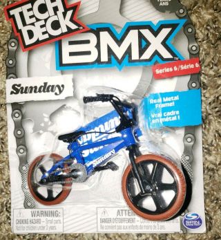 2018 Tech Deck BMX FINGER BIKES Series 6 SUNDAY Flick Tricks Metal Frame 2