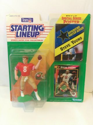 1992 Starting Lineup - Slu - Nfl - Steve Young - San Francisco 49ers