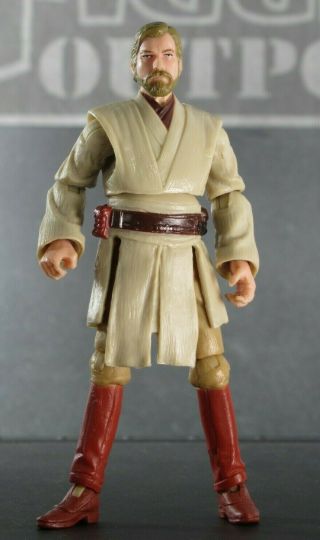 Obi - Wan Kenobi 2005 Revenge Of The Sith (pilot Gear) Star Wars 3.  75 " Toy Figure
