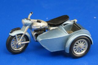 Matchbox Lesney No.  4 Triumph T110 Motorcycle with Sidecar No Box 3