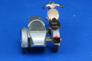 Matchbox Lesney No.  4 Triumph T110 Motorcycle with Sidecar No Box 5