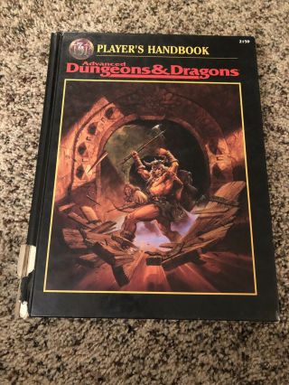 Advanced Dungeons And Dragons Player’s Handbook Tsr 2159