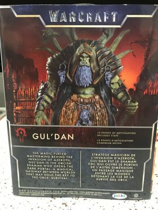 Warcraft Gul ' dan Action Figure Guldan Jakks 6 