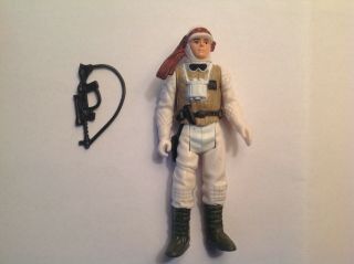 Star Wars Vintage Figure Luke Hoth Hk Coo With Authentic Accessory