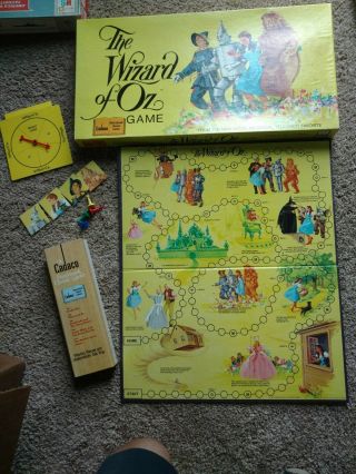 1974 Cadaco The Wizard Of Oz Game 100 Complete