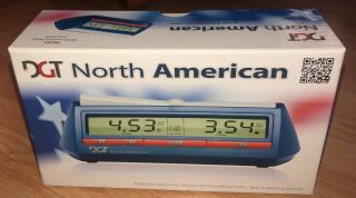 Dgt North American Professional Chess Clock Timer - Multi Period Delay