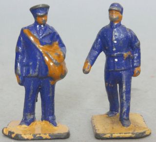 Dinky Toys Postman And Telegraph Messenger Figures