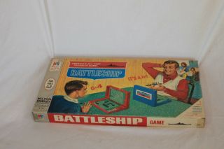 Vintage 1967 Battleship Board Game Milton Bradley Complete
