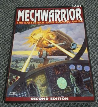 Mechwarrior The Battletech Role Playing Game Second Edition - Fasa 1641