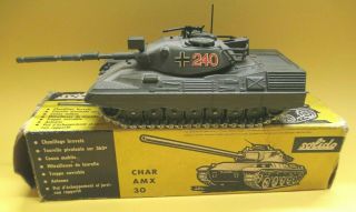 Solido No.  243 1/50 Scale German Kpz Leopard Tank 240 1st Edition Diecast Model