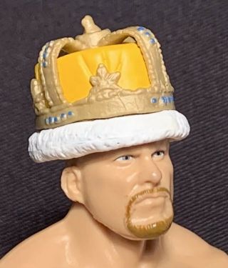 Wwe Jerry The King Lawler Yellow Hat Crown Accessory Mattel Elite Figure Props