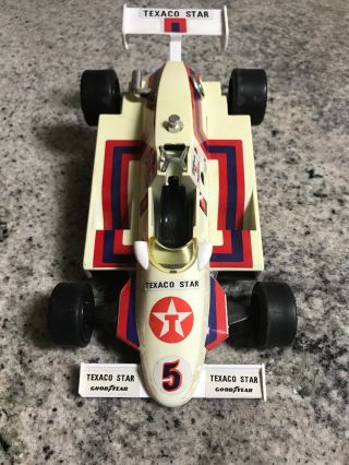 1982 Texaco Star 5 Open Wheel Race Car Pull Back Action