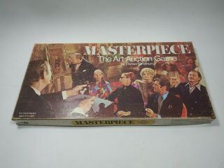 Masterpiece The Art Game,  By Parker Bros.  Complete Game,  1970