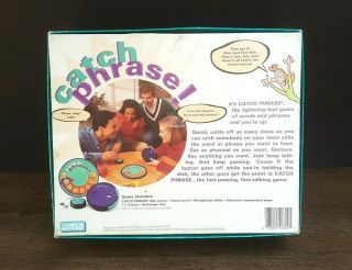 Catch Phrase Board game 1994 Parker Brothers Family Game Night Party Fun 2