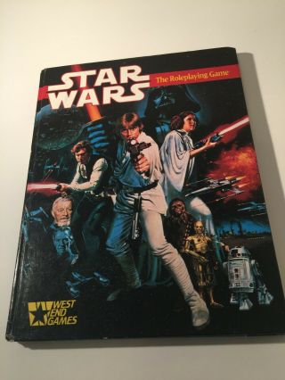 Star Wars The Roleplaying Game West End Games 1987 First Edition