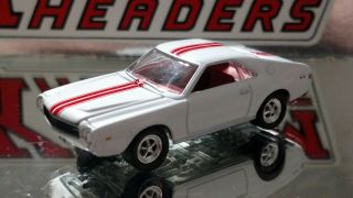 1969 Amc Amx Classic Stock 390 Adult Collectible 1/64 Limited Edition Wht