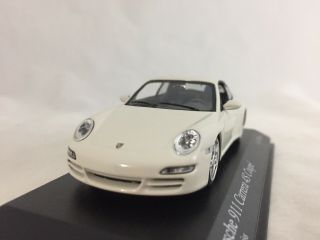 1/43 Minichamps Porsche 911 Carrera 4S Coupe,  White,  1/750 pc,  400 065322 5