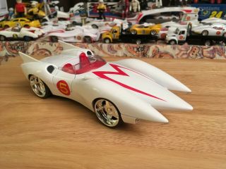 Speed Racer Mach 5 By Jada In A 1:24 Scale (8 Inches) In