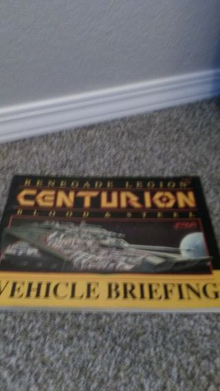 Fasa Renegade Legion Centurion Vehicle Briefing Softcover Oop