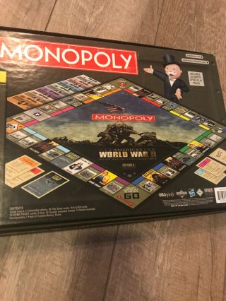 Monopoly World War II Hasbro Board Game We Are All In This Together WW2 2
