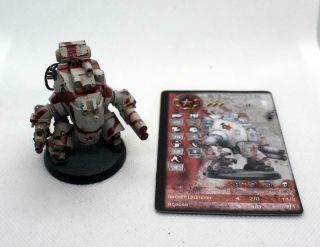 At - 43 28mm Red Blok Lt Dragomira O - 3 Character Rackham With Card
