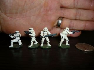 Weg Grenadier 25mm Star Wars Stormtroopers 1989 Painted Vintage