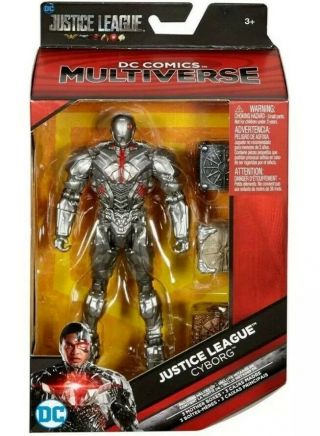 Dc Comics Multiverse Justice League Movie Cyborg Exclusive 6 " Action Figure Toy