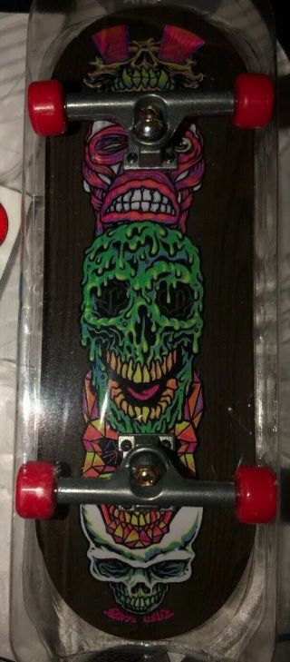 Tech Deck Series 9 2019 Skate Fingerboard Santa Cruz Skulls.  Stickers 2