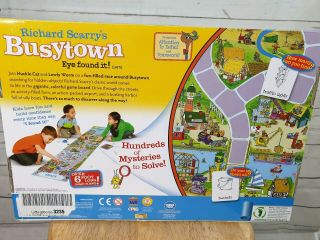 2012 Richard Scarry ' s Busytown EYE FOUND IT Board Game Age 3,  Complete 3