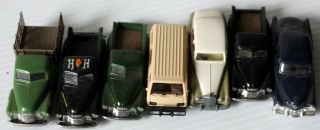 7 Ho West German Vehicles (5 Busch,  1 Rm Rietze,  1 Praline)