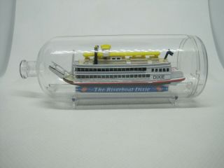 Vintage Galoob Micro Machines Ship In A Bottle River Boat Dixie