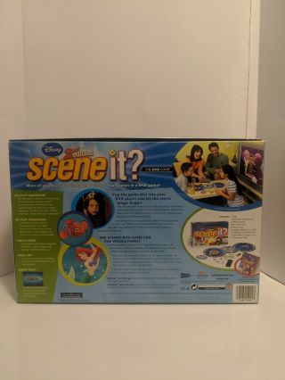 DISNEY 2nd Second Edition SCENE IT the DVD Board game 100 COMPLETE 2