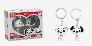 Funko Pocket Pop Keychain 2 - Pack Disney: Pongo & Perdita Vinyl Keychains 36371