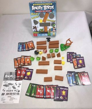 Angry Birds Knock On Wood Game Complete Fun
