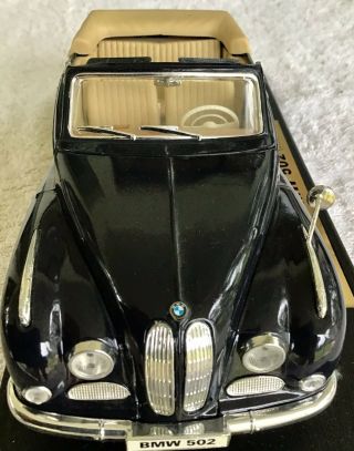 1955 Bmw 502 Convertible.  1/18 Scale Diecast.