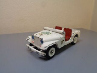 Tekno Denmark No 814 Vintage Willys Jeep Un United Nations Very Rare Item Good